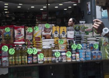 Productos, precios Venezuela. Foto de archivo.