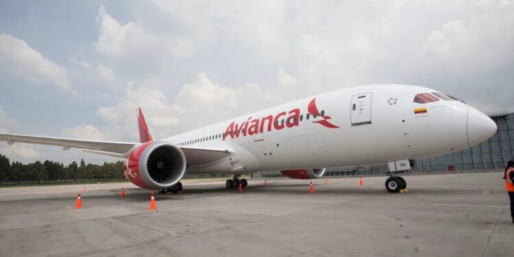 Avianca, aerolinea. Foto de archivo.