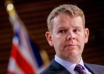 Chris Hipkins. Foto de archivo.