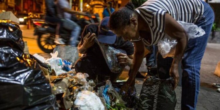 Crisis humanitaria en Venezuela. Foto agencias.