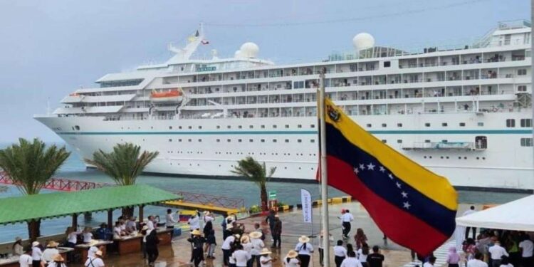 Crucero internacional a Venezuela. Foto de archivo.