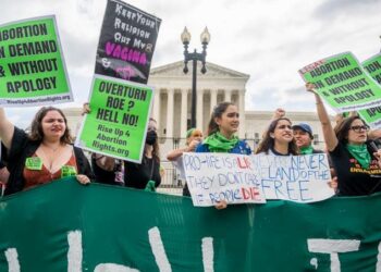 Los detractores del aborto en EEUU. Foto de archivo.