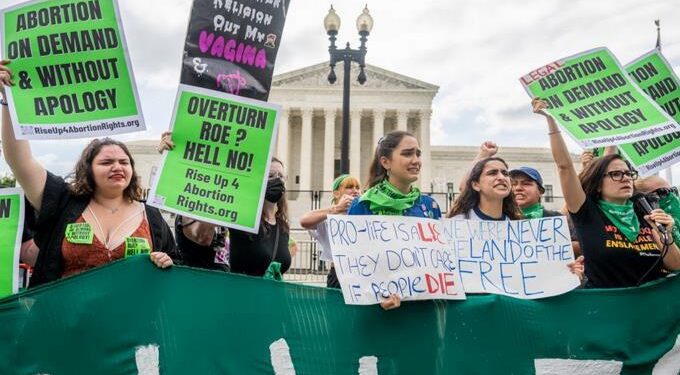 Los detractores del aborto en EEUU. Foto de archivo.