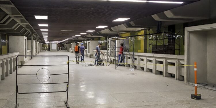 Metro de Caracas, Línea 1 Sabana Grande. Foto Luna Perdomo Tal Cual