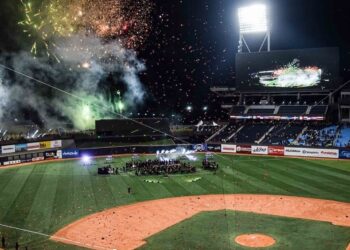 Inauguración, Serie del Caribe 2023. Foto @NestorLReverol