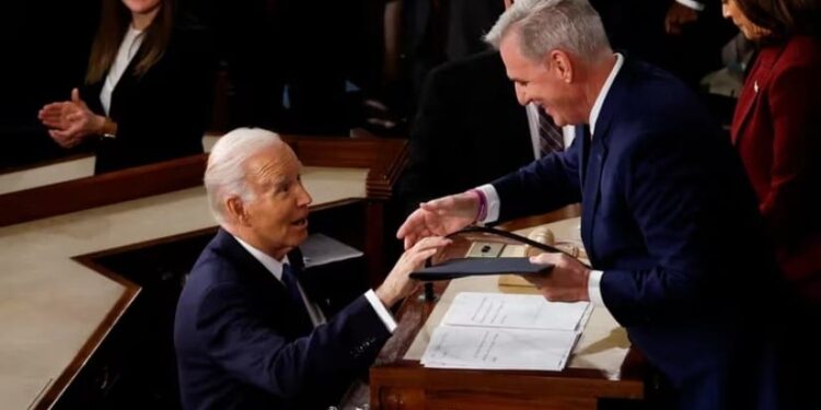 Joe Biden, presidente de EEUU. Foto Infobae.