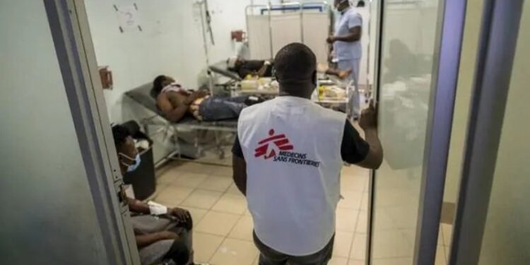 Médicos Sin Fronteras. Haití. Foto de archivo.