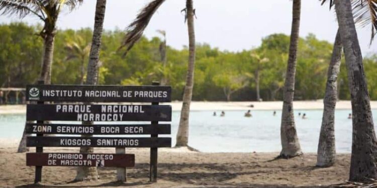 Parque Nacional Morrocoy. Foto de archivo.