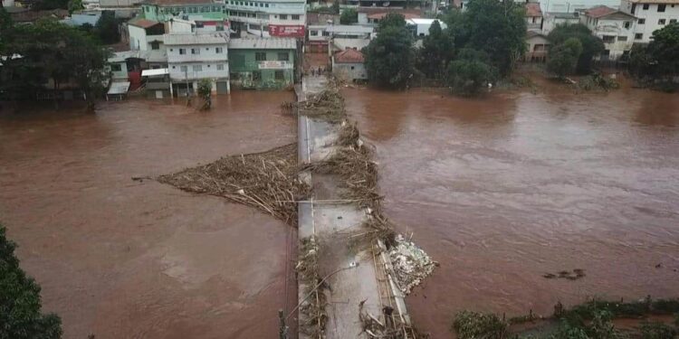 Temporal de lluvias Sao Paulo. Foto agencias.