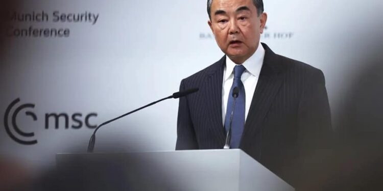 Wang Yi, máximo responsable de la política exterior china. Foto EFE.