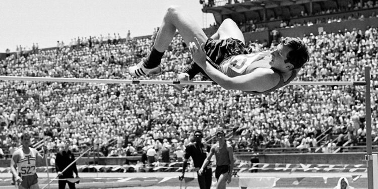 Dick Fosbury. Foto de archivo.