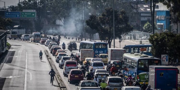 Colombia es el quinto país con más contaminación de aire de Latinoamérica y ocupa el lugar 63 a nivel mundial.(© Nathalia Angarita Greenpeace NATHALIA ANGARITA)