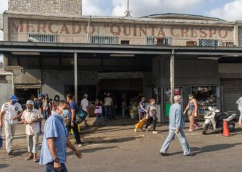 El mercado de Quinta Crespo. Foto de archivo.