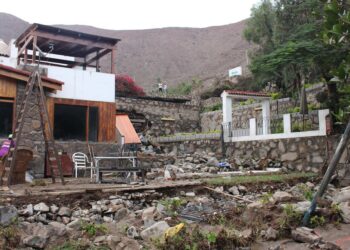 Lluvias, Perú. Foto de archivo.