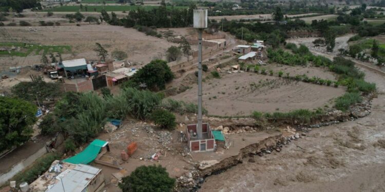 Lluvias, en Perú. Foto agencias.