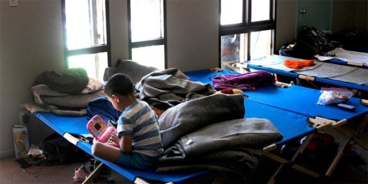 Migrantes, niños guatemaltecos. Foto agencias.