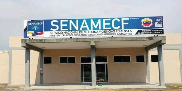 Servicio Nacional de Medicina y Ciencias Forenses de la morgue de Machiques. Foto de archivo.