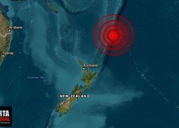 Terremoto Nueva Zelanda. Foto @AlertaMundial19