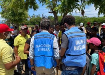 Ayuda humanitaria OCHA, Venezuela. Foto de archivo.