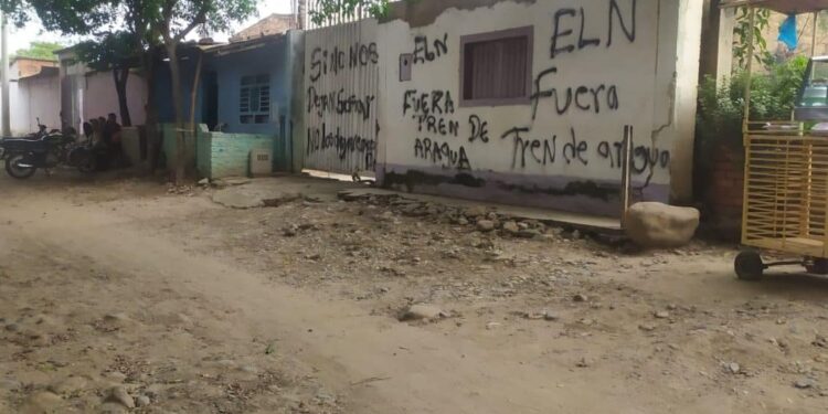 Casas, fronteras. Tren de Aragua. Foto Crónica Uno