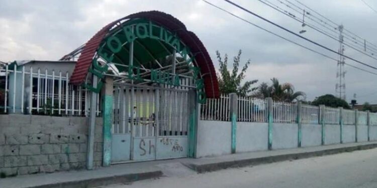 Liceo Bolivariano El Nula Apure. Foto de archivo.