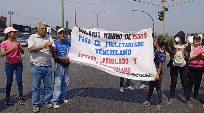 Protestas. Foto @OVCSocial