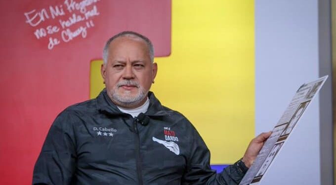 Diosdado Cabello. Foto @PartidoPSUV