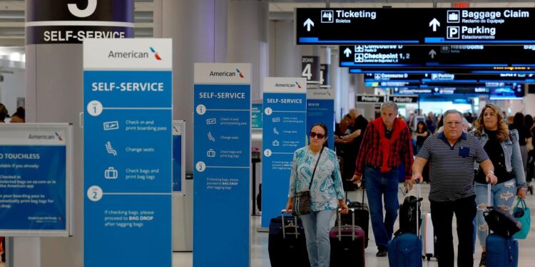 EEUU. Aeropuerto. Foto agencias.