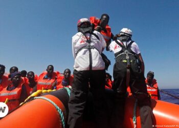 El barco de MSF. Foto DW.