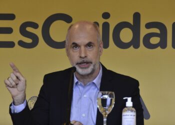 El candidato presidencial argentino, Horacio Rodríguez Larreta. Foto de archivo.