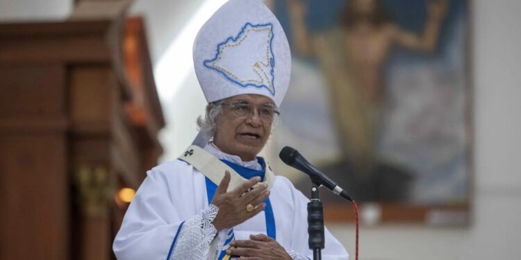 El cardenal nicaragüense, Leopoldo Brenes. Foto de archivo.