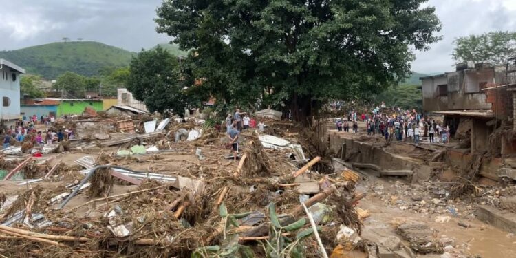 LLuvias en Venezuela. Foto agencias.