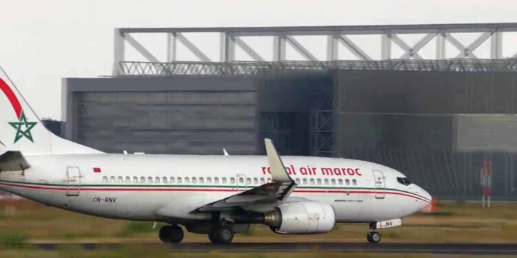 La aerolínea estatal marroquí Royal Air Maroc (RAM). Foto de archivo.