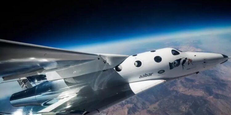 Virgin Galactic. Foto de archivo.