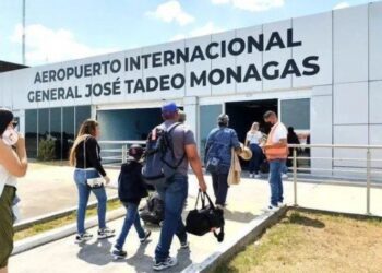 El Aeropuerto Internacional José Tadeo Monagas, del estado Monagas. Foto de archivo.