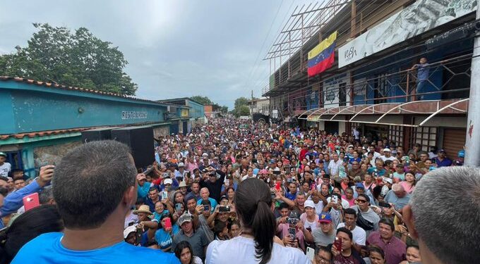 Machado. Foto @VenteVenezuela