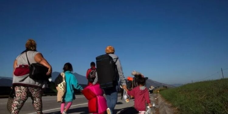 Migrantes, Foto de archivo.