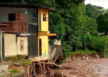 Táchira, inundación. Foto Radio Fe y Alegría Noticias
