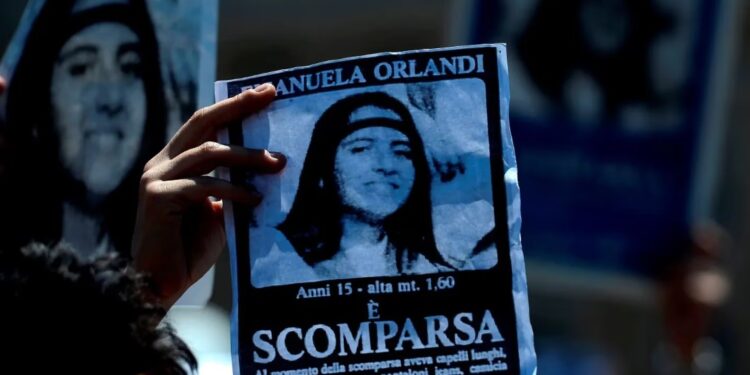 Emanuela Orlandi está desaparecida desde 1983 (Foto AFP)