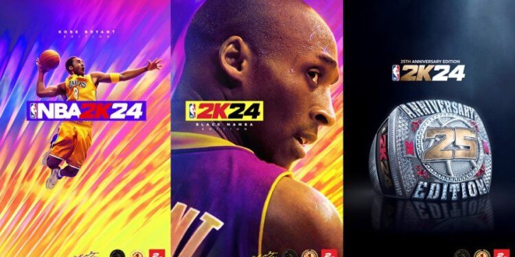 La portada de NBA 2K24