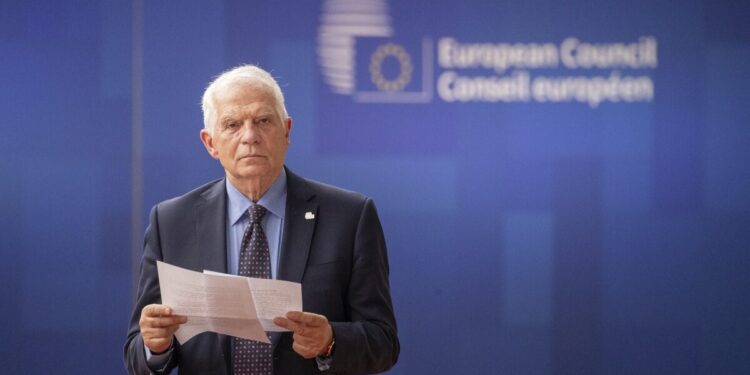 El alto representante de la Unión Europea para Asuntos Exteriores, el español Josep Borrell,