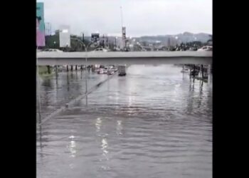 Autopista Francisco Fajardo. Foto captura de video.