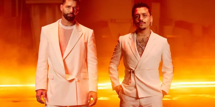 Christian Nodal y Ricky Martin