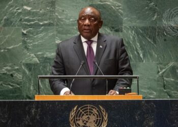 El presidente de Sudáfrica, Cyril Ramaphosa