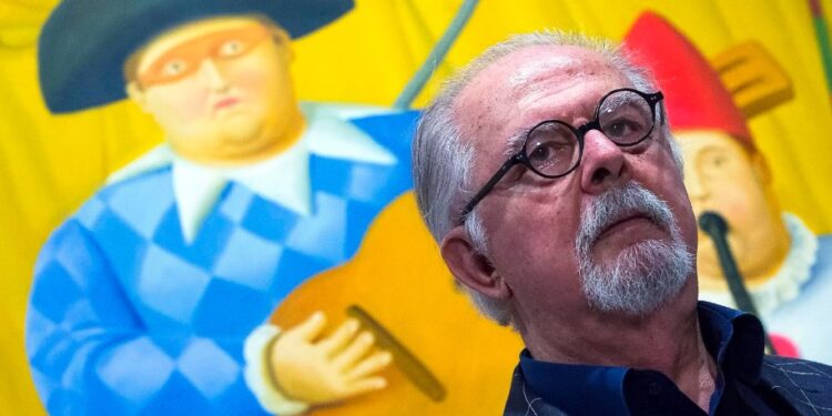 Fernando Botero. Foto agencias.