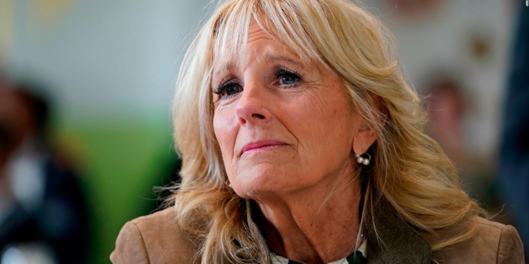 La primera dama estadounidense, Jill Biden.