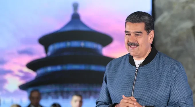 Nicolás Maduro en China. Foto @PresidencialVen