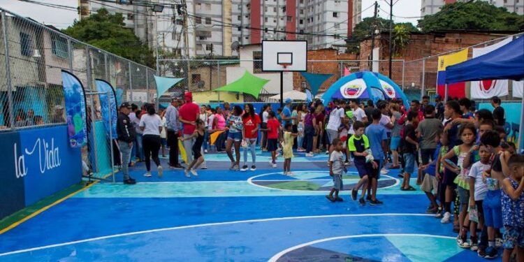 Cancha Pinto Salinas. Foto @gestionperfecta