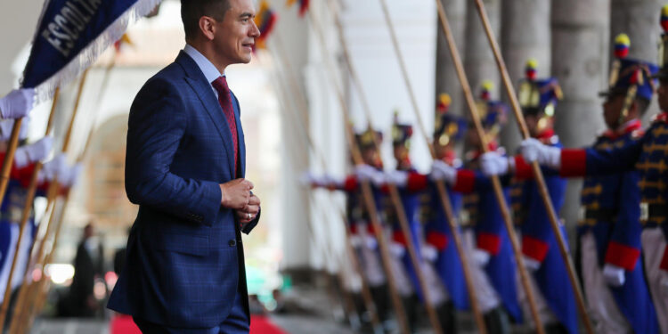 Fotografía de archivo del presidente electo de Ecuador, Daniel Noboa. EFE/ José Jácome