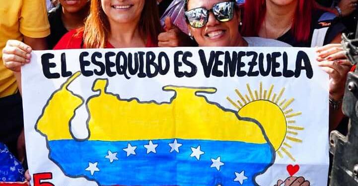 Marcha Esequibo. Foto @venezuelatoda_